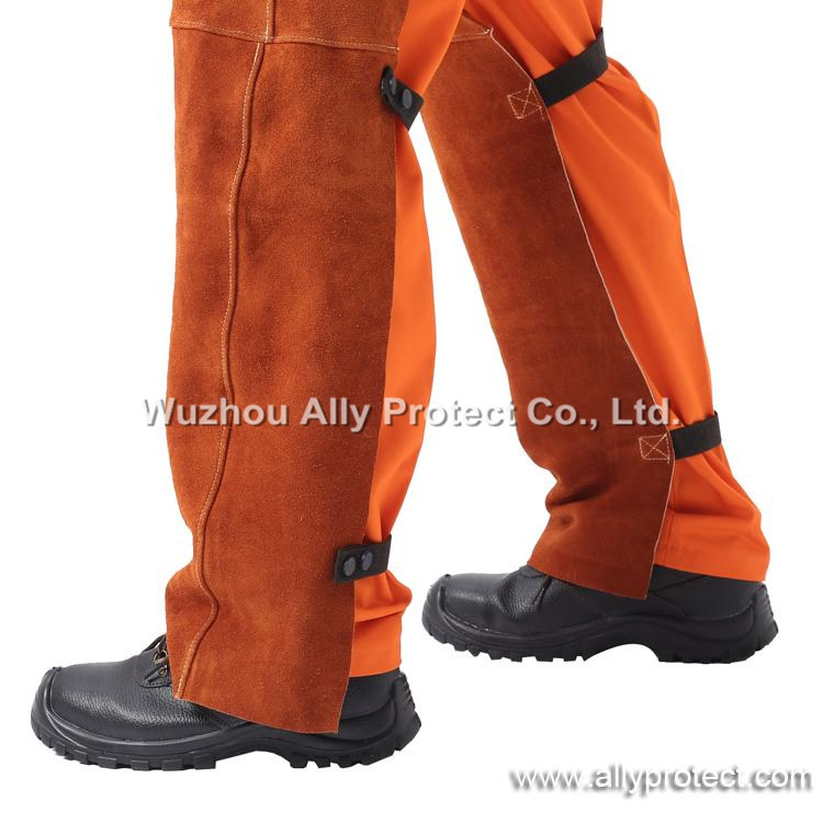 AP-6042 Coffee Leather Welding Chap